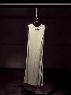 Sleeveless H&M Gray Maxi Dress